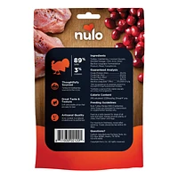 Nulo - Dog Treats - Jerky Strips Turkey with Cranberries