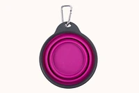 Dexas - Pet Bowl - Pink Travel Bowl