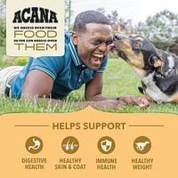 ACANA - Dry Dog Food - Protein Rich with Limited Ingredients - Free Run Poultry & Grains Recipe - 25 lbs Bag