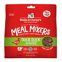 Stella & Chewy's - Freeze Dried Raw Dog Food Meal Mixer - High Protein & Grain Free - Duck Duck Goose Recipe - 3.5 oz