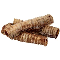 Butcher's Block Bones - Dog Treat - Single Ingredient Natural Beef Trachea - Krunchie Tubes