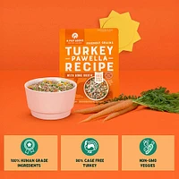 A Pup Above - Gently Cooked Dog Food - High Protein,  Human Grade & Grain Friendly - Turkey Pawella Recipe
