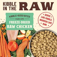 Primal - Kibble in the Raw Dog Food - Premium Freeze Dried Raw Nutrition with Whole Ingredients - Chicken Recipe