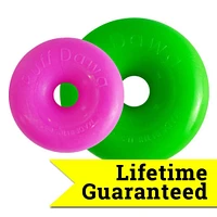 - Durable Retrieving Dog Toy - Bouncy Rubber Ring for Chewing & Fetch - Dawg-Nut