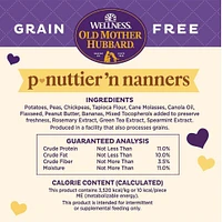 Old Mother Hubbard - Crunchy Dog Treats - Natural High Protein Biscuits - P-Nuttier 'N Nanners Recipe - Mini