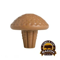 Tall Tails - Shroom Chew Dog Toy - Long Lasting & Bacon Scented with Wobble Action for Interactive Play