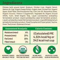 Primal - Kibble in the Raw Dog Food - Premium Freeze Dried Raw Nutrition with Whole Ingredients - Small Breed Chicken Recipe