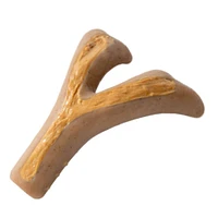 Tall Tails - Antler Chew Dog Toy - Long Lasting & Bacon Scented for Interactive Play