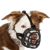 Baskerville - Ultra Basket Dog Muzzle – Humane,  Breathable & Secure Fit – Black