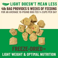 Primal - Kibble in the Raw Dog Food - Premium Freeze Dried Raw Nutrition with Whole Ingredients - Small Breed Chicken Recipe