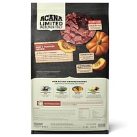 ACANA - Limited Ingredient Dry Dog Food - Supports Digestive Health - Singles Beef & Pumpkin Recipe - 25 lbs Bag