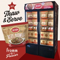 - Gently Cooked Sous Vide Frozen Dog Food - Nutrient Rich BeefiBowls - For All Dog Breeds & Ages