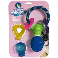 JW - Puppy Toy - Puppy Connects Sooth-ee Set