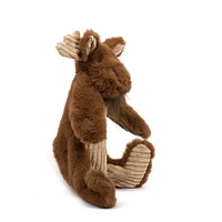 HuggleHounds - Dog Toy - Rope X-Brace - Maple Moose