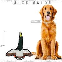 TUFFY® - Plush Dog Toy - Durable Multi Layer Fabric with Squeaker for Fetch & Tug Play - Dudley the Duck