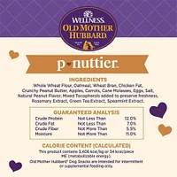 Old Mother Hubbard - Crunchy Dog Treats - Natural High Protein Biscuits - P-Nuttier Recipe