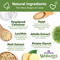 WHIMZEES - Dog Dental Treat - Brushzees Natural Grain Free Dental Chews