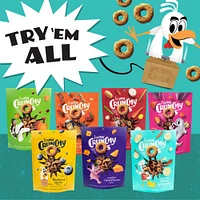Fromm - Crunchy Os® Dog Treats - Low Calorie Crunchy Snack for Training & Fun - Peanut Butter Jammers Flavor