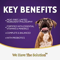 Dry Dog Food - Grain Free Limited Ingredient with Probiotics