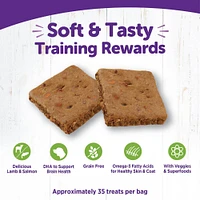 Wellness - The Rewarding Life Dog Treats - Natural, Soft & Grain Free Training Bites