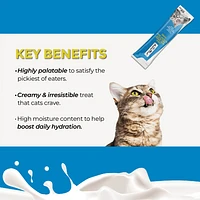 Fussie Cat - Puree Cat Treat - Premium Tuna with Small Anchovies in Goat Milk Puree