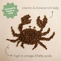 Polkadog - Green Monstah Bits Training Treats for Dogs & Cats - High Protein & Vitamin Rich - Green Crab & Kelp Recipe