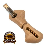 Tall Tails - Bully Stick Holder Chew Dog Toy - Adjustable Clamp & Bacon Scented for Long Lasting Chew Play