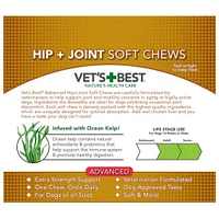 Vet's Best - Advanced Hip & Joint Soft Chew for Dogs
