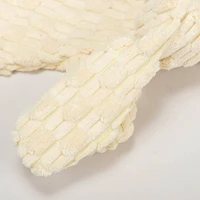 - Plush Dog Toy - HuggleFlatties Bunny - Stuffing Free