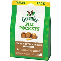- Pill Pockets Dog Treats - Easy Capsule Medication Hiding Pouch - Peanut Butter Flavor
