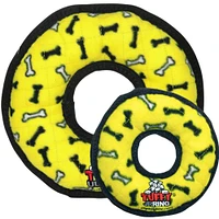TUFFY® - Dog Toy - Durable Multi Layer Fabric with Squeaker for Tug,  Fetch & Frisbee Play - Ultimate Ring