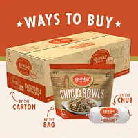 - Gently Cooked Sous Vide Frozen Dog Food - Nutrient Rich ChickiBowls - For All Dog Breeds & Ages