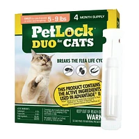 PetLock - Flea Prevention - Fast Acting Monthly Protection