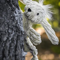 - Plush Dog Toy - HuggleFlatties Bunny - Stuffing Free