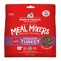 Stella & Chewy's - Freeze Dried Raw Dog Food Meal Mixer - High Protein & Grain Free - Tantalizing Turkey Meal Recipe - 3.5 oz