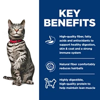 Science Diet - Adult Dry Cat Food for Urinary & Hairball Control – Chicken Recipe