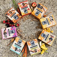 Wet Noses - Moments Limited Ingredient Crunchy Dog Treats - Made with Human Grade Ingredients - Peanut Butter Berry Cupcake & Donut Recipe