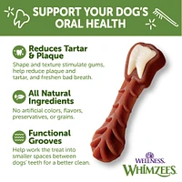 WHIMZEES - Dog Dental Treat - Brushzees Natural Grain Free Dental Chews