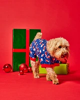 Hotel Doggy - Dog Pajamas - Navy Bears Cozy Plush Onesie