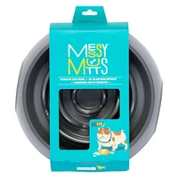 Messy Mutts - Interactive Slow Feeder Bowl - Gray