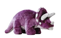 Fluff & Tuff - Plush Dog Toy - Charlie the Triceratops