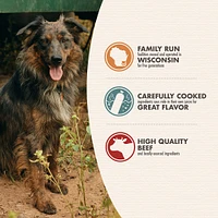 - Gently Cooked Sous Vide Frozen Dog Food - Nutrient Rich BeefiBowls - For All Dog Breeds & Ages