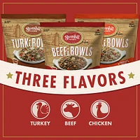 - Gently Cooked Sous Vide Frozen Dog Food - Nutrient Rich ChickiBowls - For All Dog Breeds & Ages