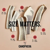 Canophera - Natural Red Deer Antler Split Dog Chew – Long-Lasting & Durable  – Supports Dental & Joint Health