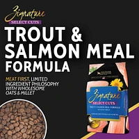 Zignature - Dry Dog Food – Limited Ingredient Wholesome Grains - Trout & Salmon Meal Formula