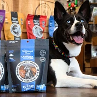 Dog Treat - Single Ingredient,  High Protein & Slow Roasted - Turkey Jerky