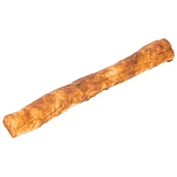 - Rawhide Alternative Dog Chew - Digestible & Long Lasting Treat - Beef Roll - 2 Pack