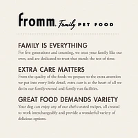Fromm - Dry Dog Food - Whitefish & Potato Recipe