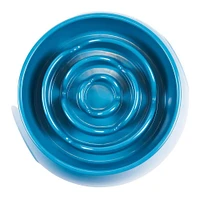 Messy Mutts - Interactive Dog Bowl Slow Feeder - Blue