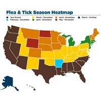 PetLock - Flea Prevention - Fast Acting Monthly Protection